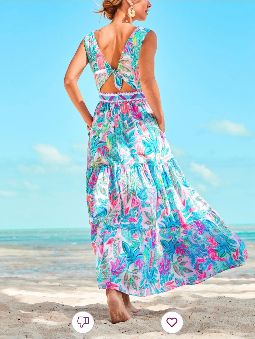 Lilly Pulitzer Charleen Maxi Dress Resort White Toucan Do It Better 💕 HTF 💕 NWT - Picture 2 of 8